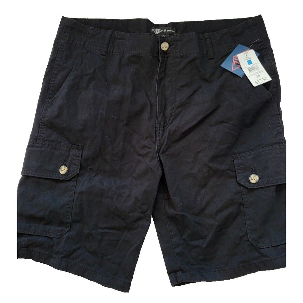 BKC Original Men's shorts size 36 black cargo